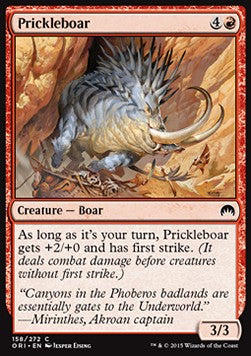 Prickleboar⁣ - Magic Origins⁣ (Common)⁣ [158]