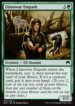 Llanowar Empath⁣ - Magic Origins⁣ (Common)⁣ [185]