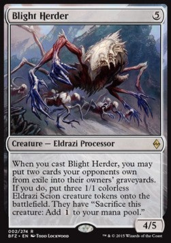 Blight Herder⁣ - Battle for Zendikar⁣ (Rare)⁣ [2]