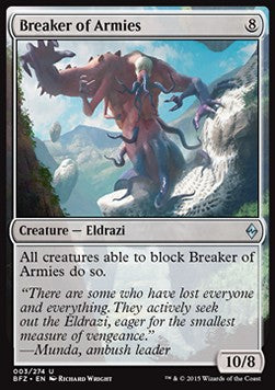 Breaker of Armies⁣ - Battle for Zendikar⁣ (Uncommon)⁣ [3]