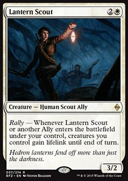 Lantern Scout⁣ - Battle for Zendikar⁣ (Rare)⁣ [37]