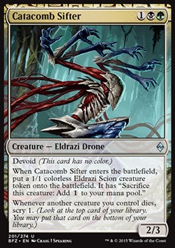 Catacomb Sifter⁣ - Battle for Zendikar⁣ (Uncommon)⁣ [201]