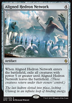 Aligned Hedron Network⁣ - Battle for Zendikar⁣ (Rare)⁣ [222]