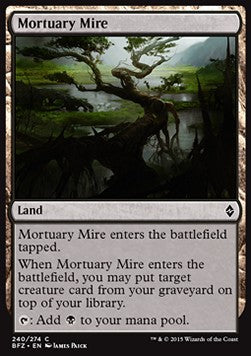 Mortuary Mire⁣ - Battle for Zendikar⁣ (Common)⁣ [240]