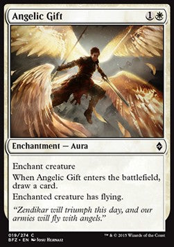 Angelic Gift⁣ - Battle for Zendikar⁣ (Common)⁣ [19]