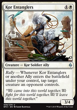 Kor Entanglers⁣ - Battle for Zendikar⁣ (Uncommon)⁣ [36]