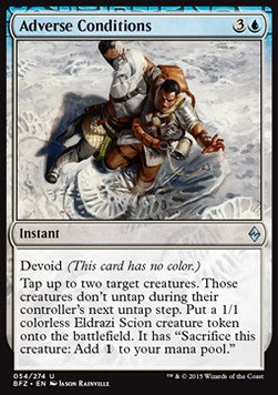 Adverse Conditions⁣ - Battle for Zendikar⁣ (Uncommon)⁣ [54]