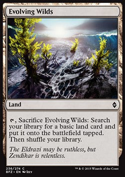 Evolving Wilds⁣ - Battle for Zendikar⁣ (Common)⁣ [236]