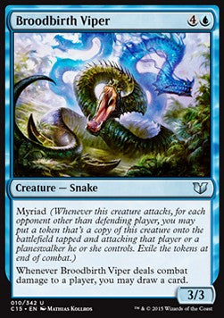 Broodbirth Viper⁣ - Commander 2015⁣ (Uncommon)⁣ [10]