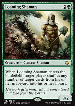 Loaming Shaman⁣ - Commander 2015⁣ (Rare)⁣ [190]