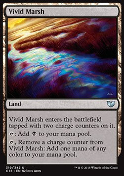 Vivid Marsh⁣ - Commander 2015⁣ (Uncommon)⁣ [319]