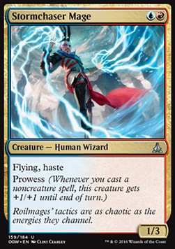 Stormchaser Mage⁣ - Oath of the Gatewatch⁣ (Uncommon)⁣ [159]