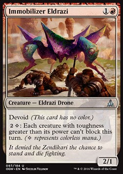 Immobilizer Eldrazi⁣ - Oath of the Gatewatch⁣ (Uncommon)⁣ [97]