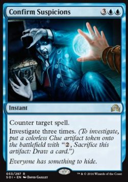 Confirm Suspicions⁣ - Shadows over Innistrad⁣ (Rare)⁣ [53]