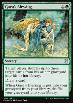 Gaea's Blessing⁣ - Eternal Masters⁣ (Uncommon)⁣ [168]