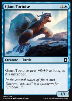 Giant Tortoise⁣ - Eternal Masters⁣ (Common)⁣ [52]