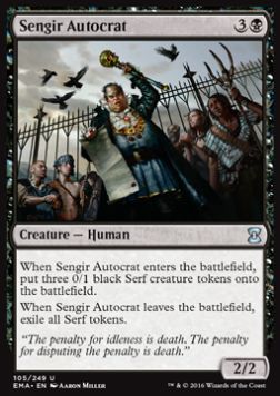 Sengir Autocrat⁣ - Eternal Masters⁣ (Uncommon)⁣ [105]