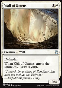 Wall of Omens⁣ - Eternal Masters⁣ (Uncommon)⁣ [34]