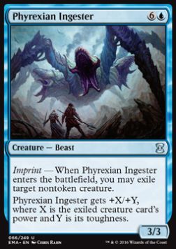 Phyrexian Ingester⁣ - Eternal Masters⁣ (Uncommon)⁣ [66]