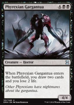 Phyrexian Gargantua⁣ - Eternal Masters⁣ (Uncommon)⁣ [101]