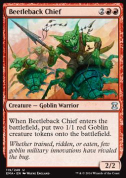 Beetleback Chief⁣ - Eternal Masters⁣ (Uncommon)⁣ [119]