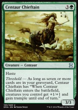 Centaur Chieftain⁣ - Eternal Masters⁣ (Uncommon)⁣ [160]