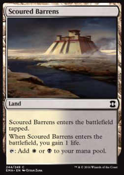 Scoured Barrens⁣ - Eternal Masters⁣ (Common)⁣ [244]