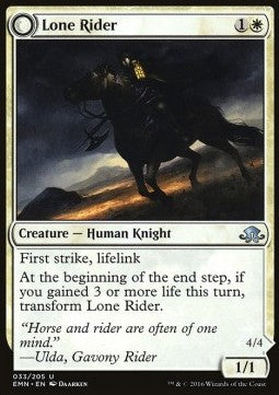 Lone Rider / It That Rides as One⁣ - Eldritch Moon⁣ (Uncommon)⁣ [33]