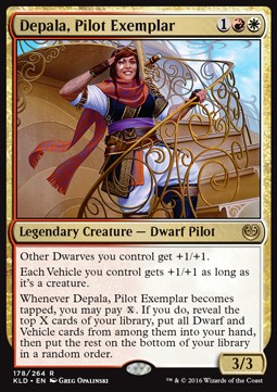 Depala, Pilot Exemplar⁣ - Kaladesh⁣ (Rare)⁣ [178]