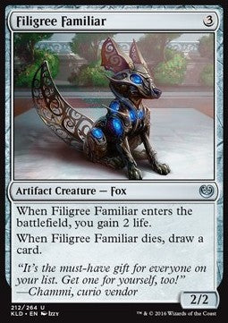 Filigree Familiar⁣ - Kaladesh⁣ (Uncommon)⁣ [212]