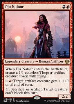 Pia Nalaar⁣ - Kaladesh⁣ (Rare)⁣ [124]