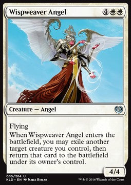 Wispweaver Angel⁣ - Kaladesh⁣ (Uncommon)⁣ [35]