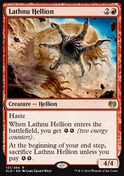 Lathnu Hellion⁣ - Kaladesh⁣ (Rare)⁣ [121]