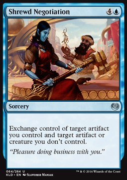 Shrewd Negotiation⁣ - Kaladesh⁣ (Uncommon)⁣ [64]