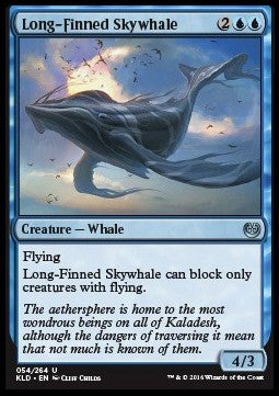 Long-Finned Skywhale⁣ - Kaladesh⁣ (Uncommon)⁣ [54]