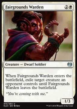 Fairgrounds Warden⁣ - Kaladesh⁣ (Uncommon)⁣ [13]