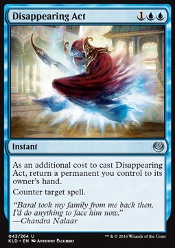 Disappearing Act⁣ - Kaladesh⁣ (Uncommon)⁣ [43]