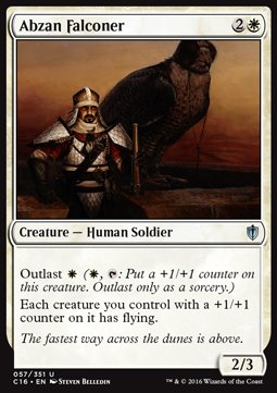 Abzan Falconer⁣ - Commander 2016⁣ (Uncommon)⁣ [57]