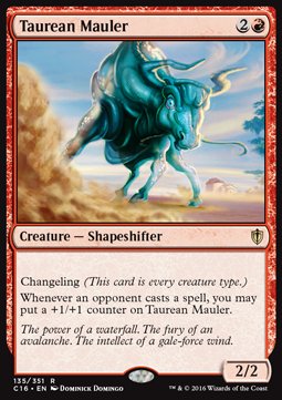 Taurean Mauler⁣ - Commander 2016⁣ (Rare)⁣ [135]