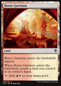 Boros Garrison⁣ - Commander 2016⁣ (Uncommon)⁣ [283]