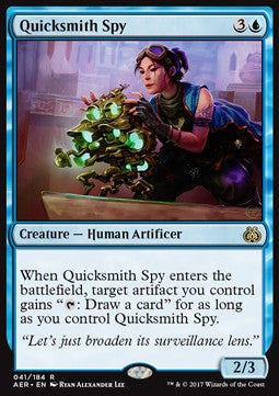 Quicksmith Spy⁣ - Aether Revolt⁣ (Rare)⁣ [41]