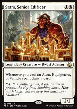 Sram, Senior Edificer⁣ - Aether Revolt⁣ (Rare)⁣ [23]