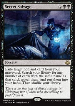 Secret Salvage⁣ - Aether Revolt⁣ (Rare)⁣ [71]