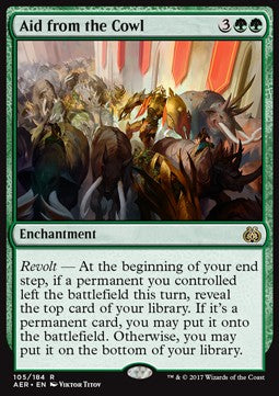 Aid from the Cowl⁣ - Aether Revolt⁣ (Rare)⁣ [105]