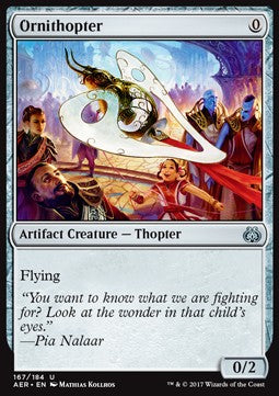 Ornithopter⁣ - Aether Revolt⁣ (Uncommon)⁣ [167]