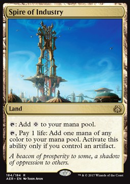 Spire of Industry⁣ - Aether Revolt⁣ (Rare)⁣ [184]