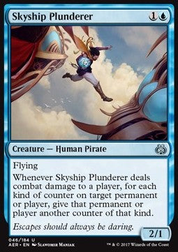 Skyship Plunderer⁣ - Aether Revolt⁣ (Uncommon)⁣ [46]