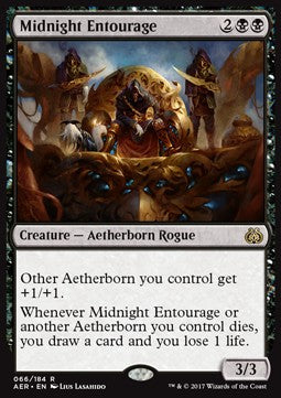 Midnight Entourage⁣ - Aether Revolt⁣ (Rare)⁣ [66]