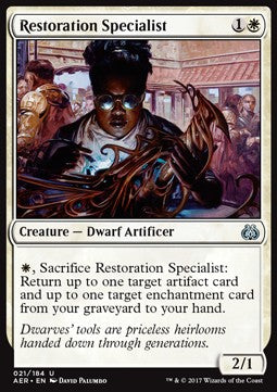 Restoration Specialist⁣ - Aether Revolt⁣ (Uncommon)⁣ [21]