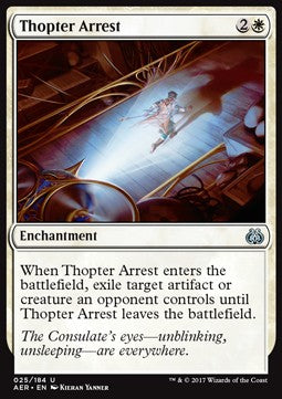 Thopter Arrest⁣ - Aether Revolt⁣ (Uncommon)⁣ [25]